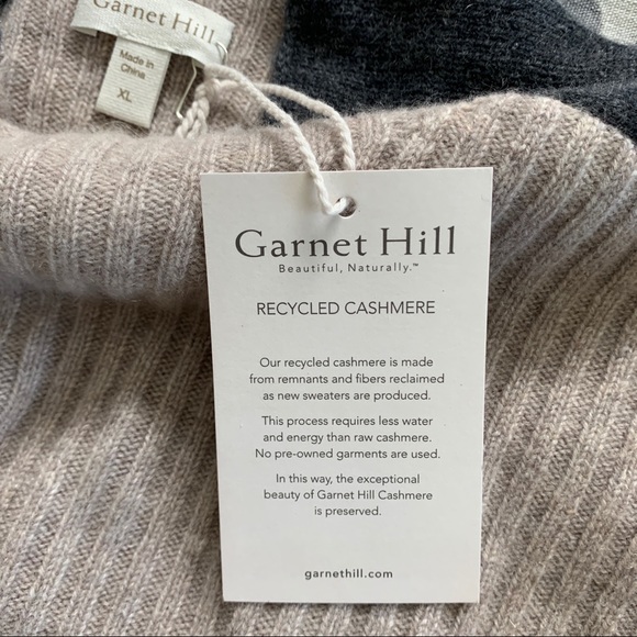 garnet hill recycled cashmere
